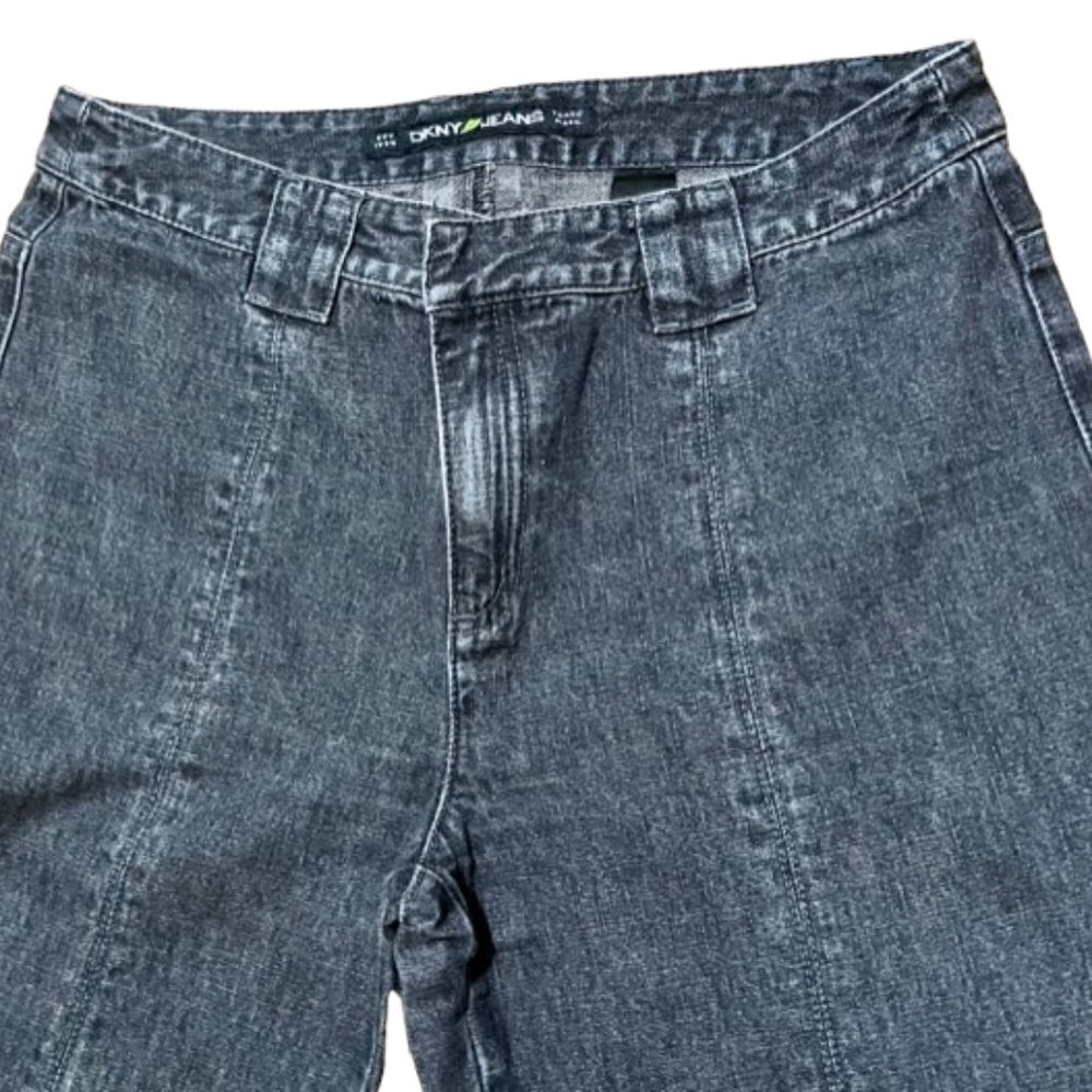 DKNY Jeans Women's Size 8 Black Bootcut Excellent condition - Picture 3 of 8